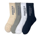 Trendy Lettered High Socks Set for Unisex Everyday Style