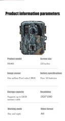 Night Vision Trail Camera for Hunters
