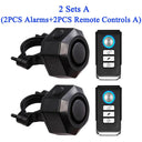 Motorcycle Alarm System: Wireless Waterproof Security Kit