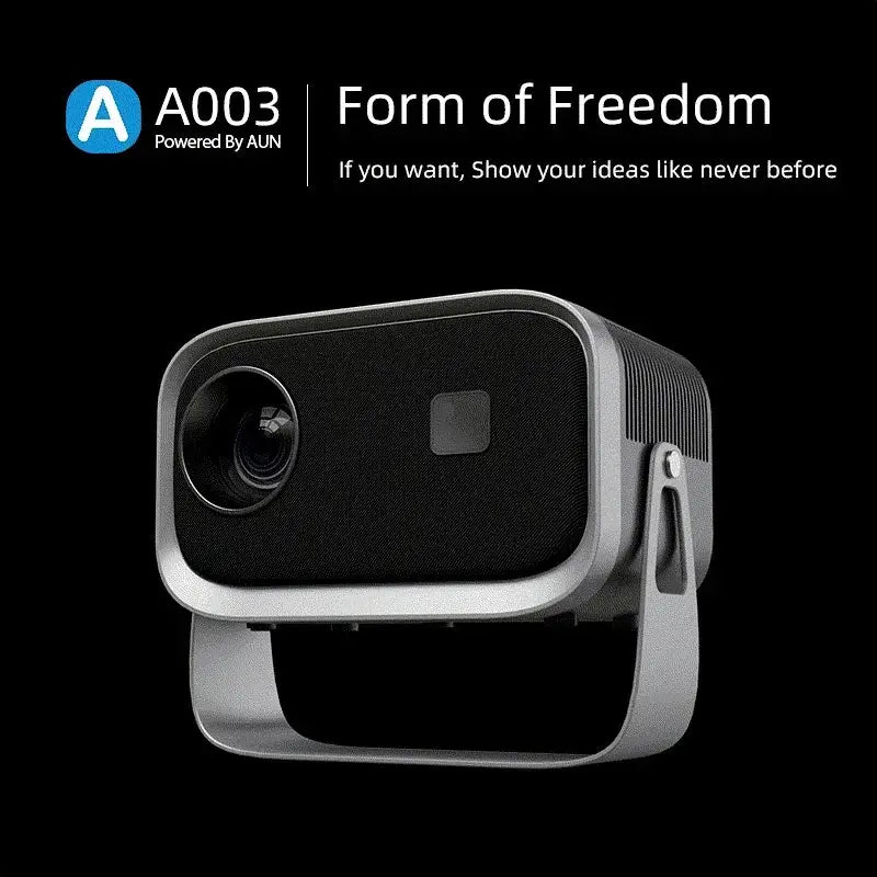 Compact 4K Mini Projector A003 WiFi Smart LED Beamer