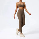 Breathable Summer Ctenkevet Yoga Set Women 2pc