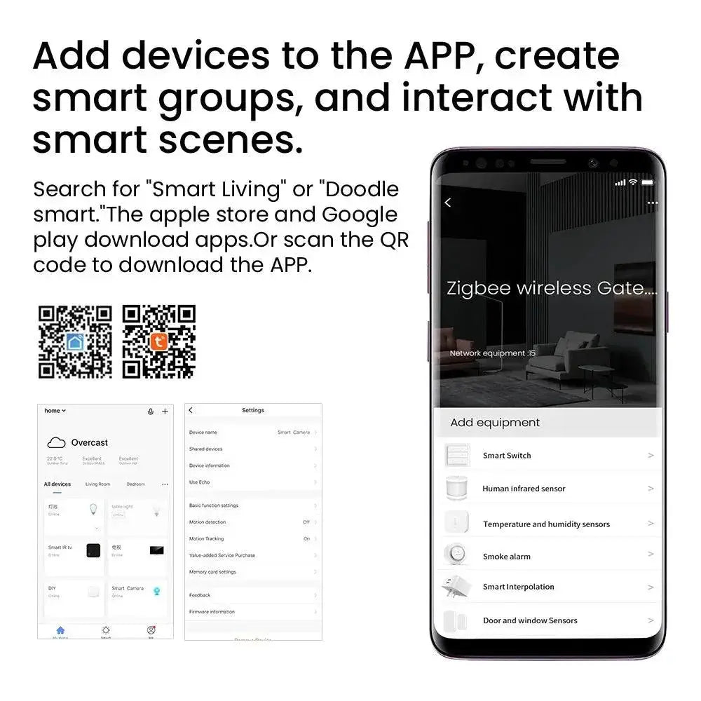 Tuya ZigBee Smart Home Hub Ultimate WiFi Bridge For Alexa