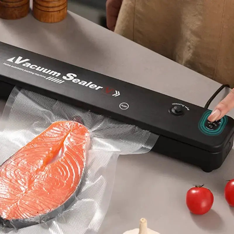Portable Food Vacuum Sealing Machine 220V Kitchen Helper - OurLum.com