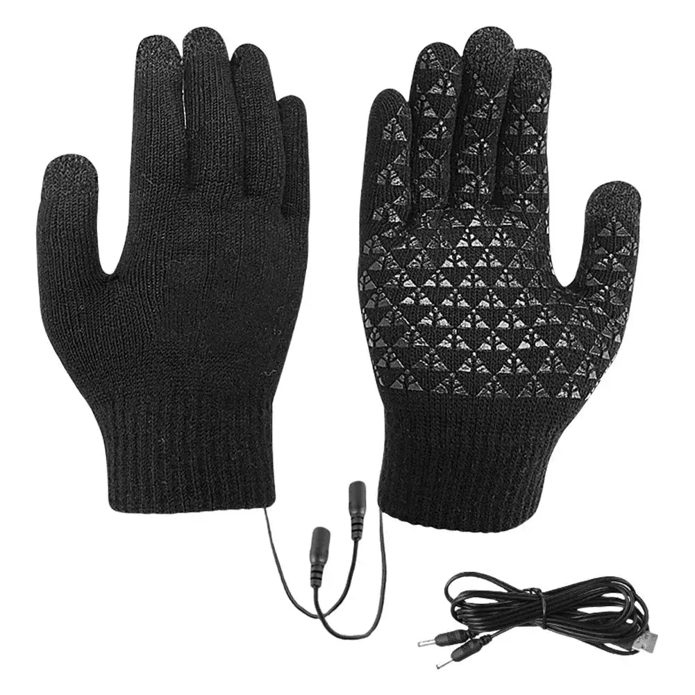 USB Heated Touchscreen Gloves for Winter Sports Activities - product image 7
