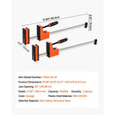 Inch Heavy Parallel Bar Clamps Pcs