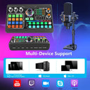 Zealsound Professional Podcast Microphone SoundCard Kit