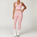 Yoga Set Seamless Fitness Suit Women 3 Piece