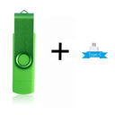 USB Flash Drive 3-in-1 Metal Pen Drive High Capacity Storage