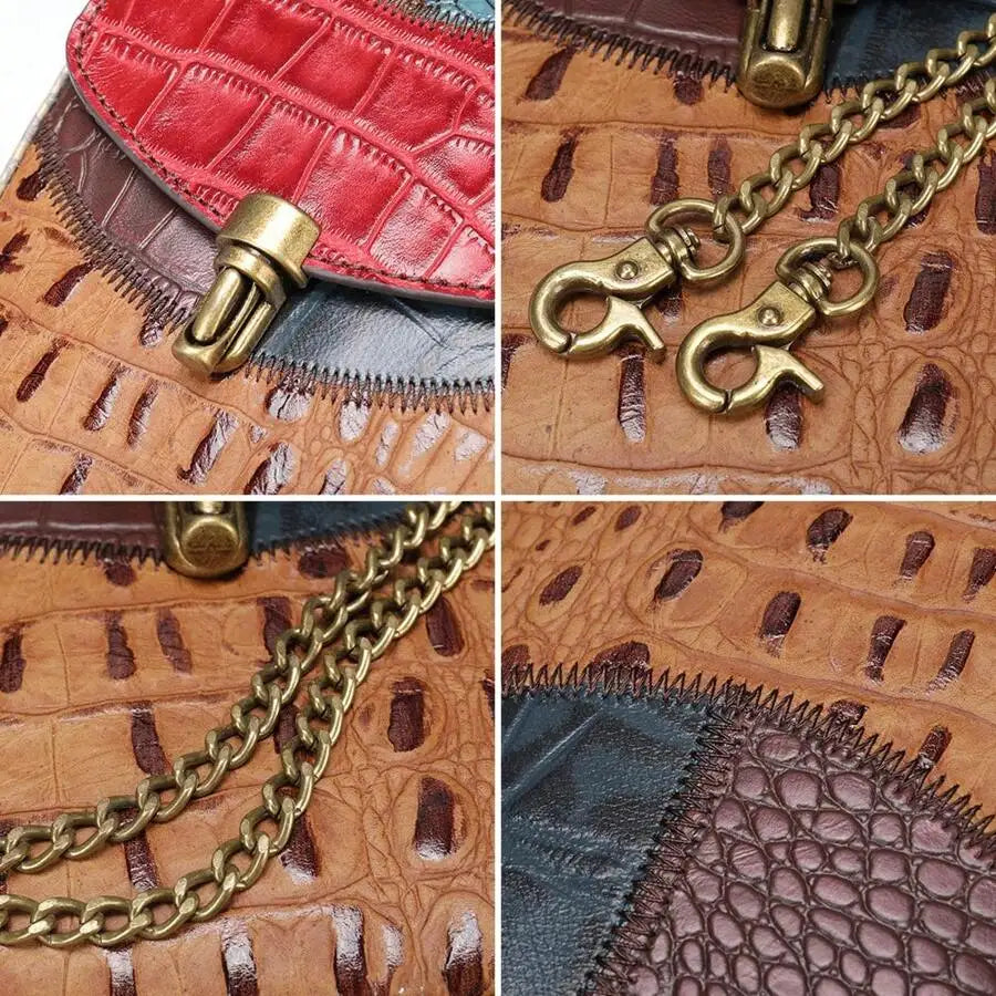 Genuine Leather Bag Female Niche