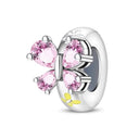 Silver Stopper Sterling Cz Pave