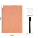 A5 Reusable Whiteboard Notebook Leather Memo Stylish Planner
