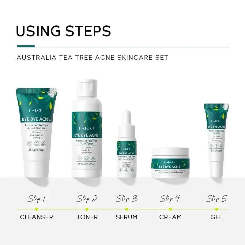 Tea Tree Acne Care Set Pimple Patch Kit For Clear Skin