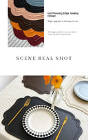 Durable PVC Table Mat for Kitchen Dining