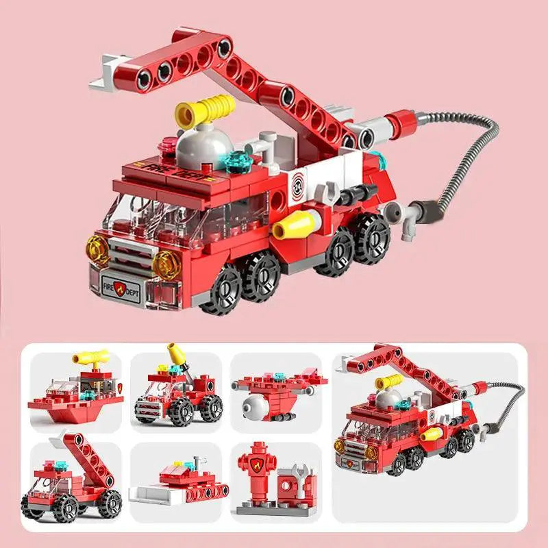 City Vehicles Blocks for Creative Play — 8732-6