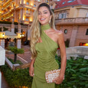 Elegant Evening Gown for Halter Neck