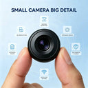 Mini WiFi Camera, HD Small Nanny Cam with Infrared Night Motion COMKE