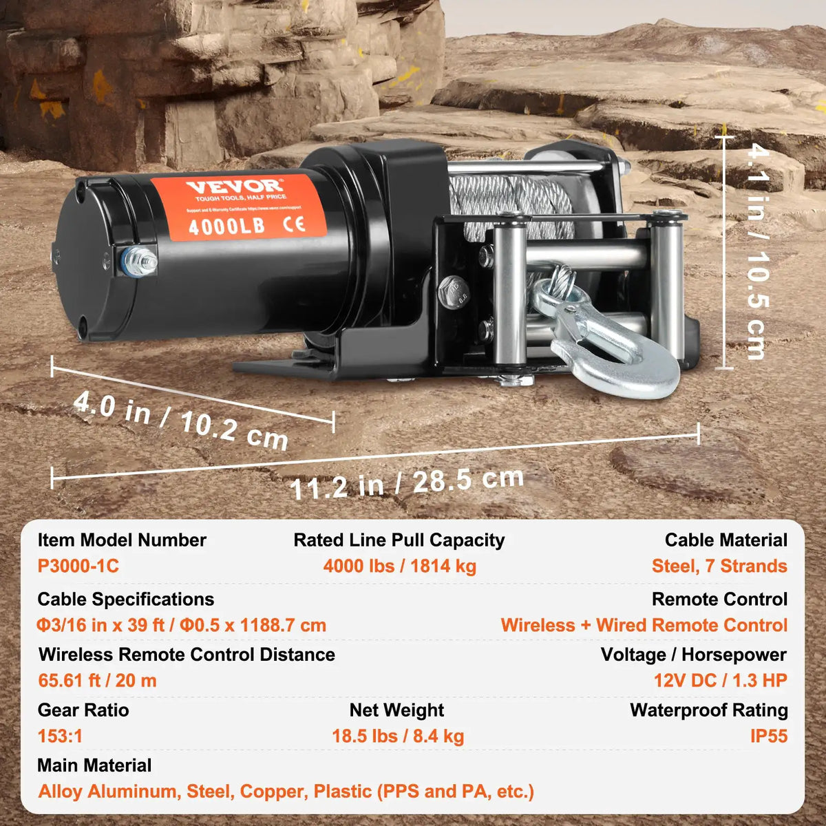 Lb Electric Winch For Truck — product image 7