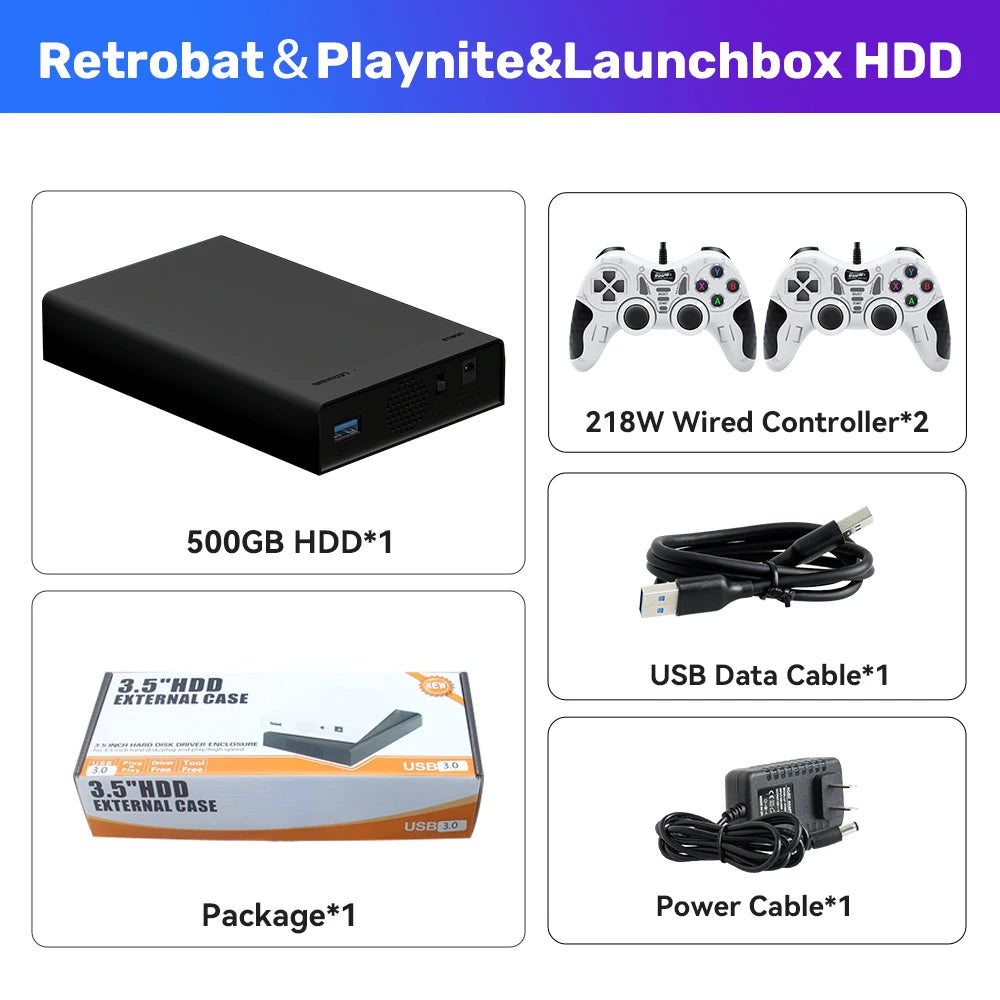 Portable Gaming External Hard Drive