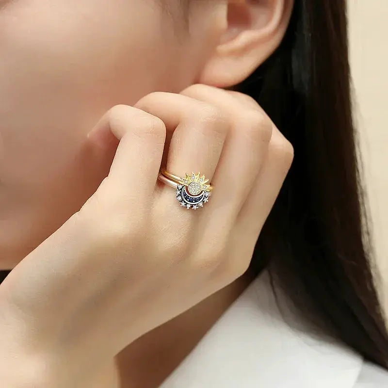 Original 925 Sterling Silver Ring For Women Luxury Jewelry