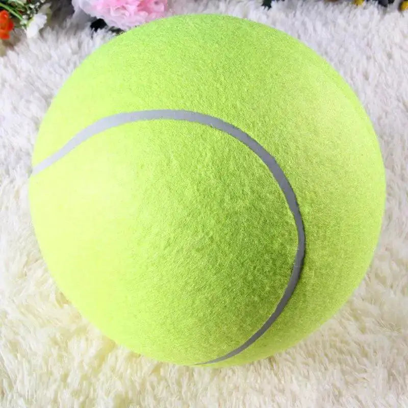 Giant Dog Tennis Ball for Interactive Chew and Play Toy