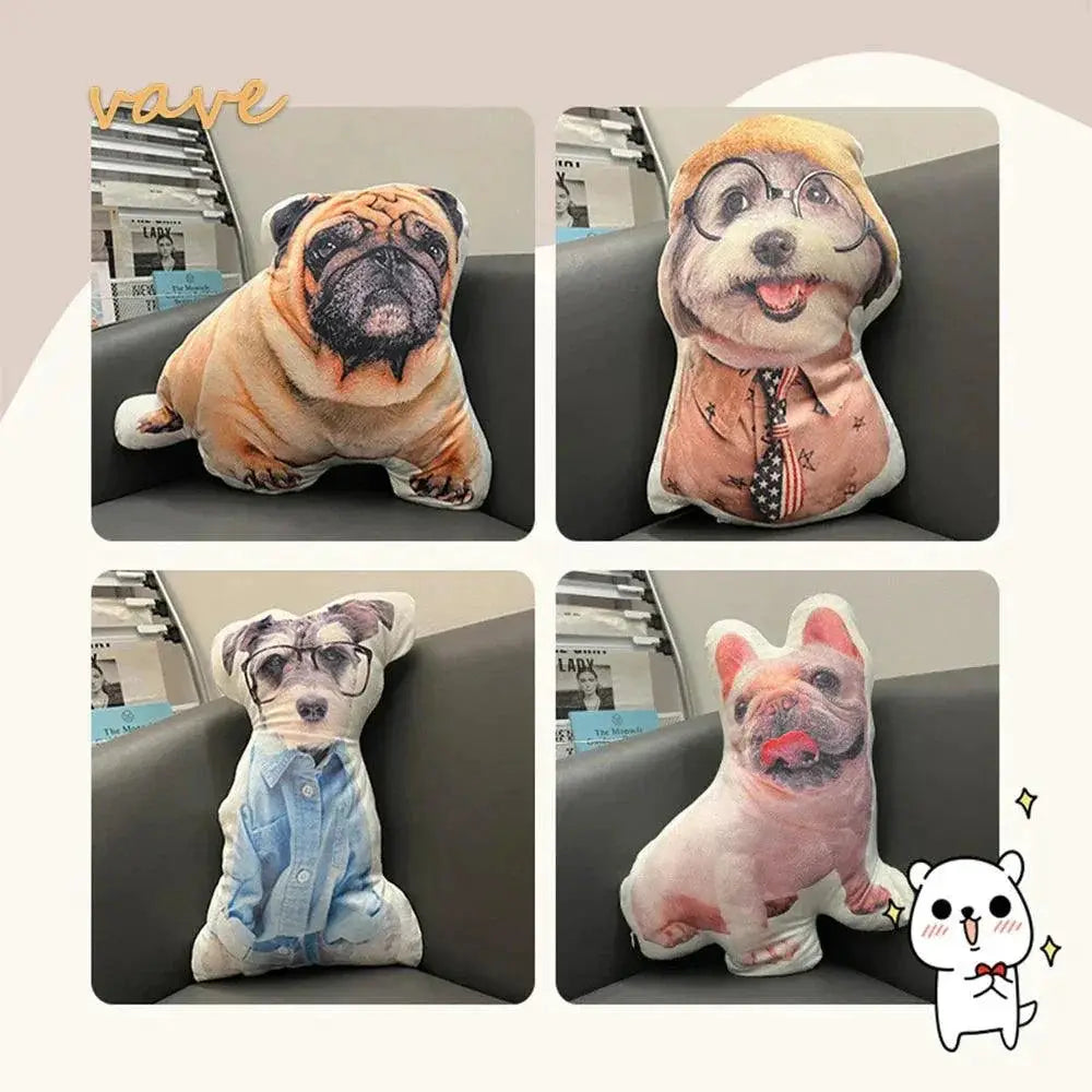 Custom Photo Pillow Pet Cushion Gift Stuffed Animal Toy