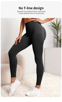 Push-Up Leggings for Women Fitness Wear, High Waist Seamless Design