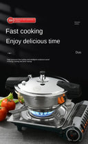 Pressure Cooker Induction Compatible Pot 18cm Stainless Steel
