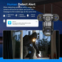 Smart Outdoor Security Camera for Homes Monitoring
