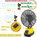Powerful Cordless Fan for Outdoor Work