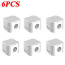 Magnetic Cable Holders - Tidy Under Desk Cables