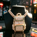 K Rose Gold Plated Backpack