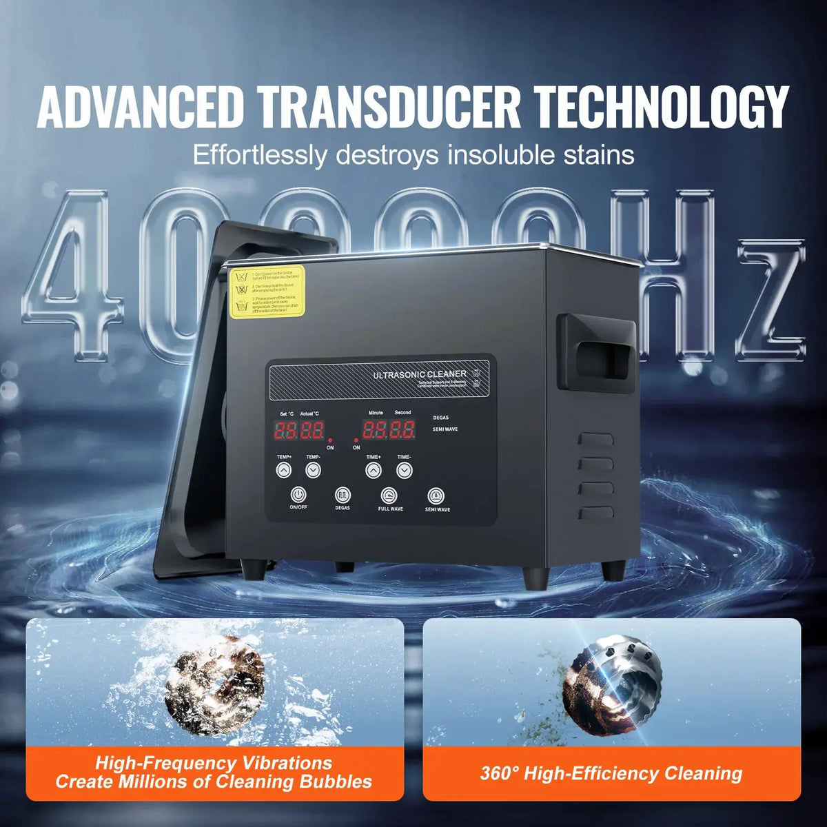 SucceBuy Ultrasonic Cleaner Lave-Dishes Portable Washing Machine — product view 2