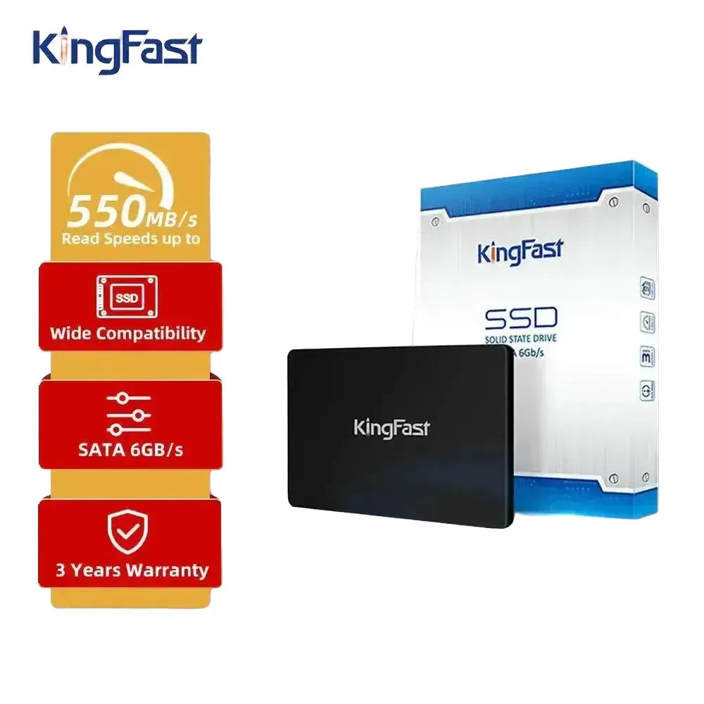 KingFast SSD - Fast Silent NAND SATA Upgrade — product view 1