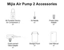 Xiaomi Mijia Air Pump 2 25% Speed Boost Mini Portable Inflator 150PSI