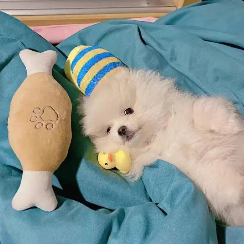 Cute Squeaky Chew Toy For Small Dogs And Cats Pet Toys
