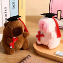 Funny Capybara Plush Toys Cute Keychain Pendant Doll Gift