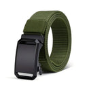 Canvas Automatic Buckle Belt - Quick Adjustment