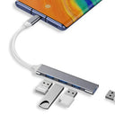 Type C USB Hub 4 Port - Fast 3.0 OTG Splitter