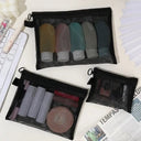 Nylon Cosmetics Bag - Secure Zip Travel Organizer