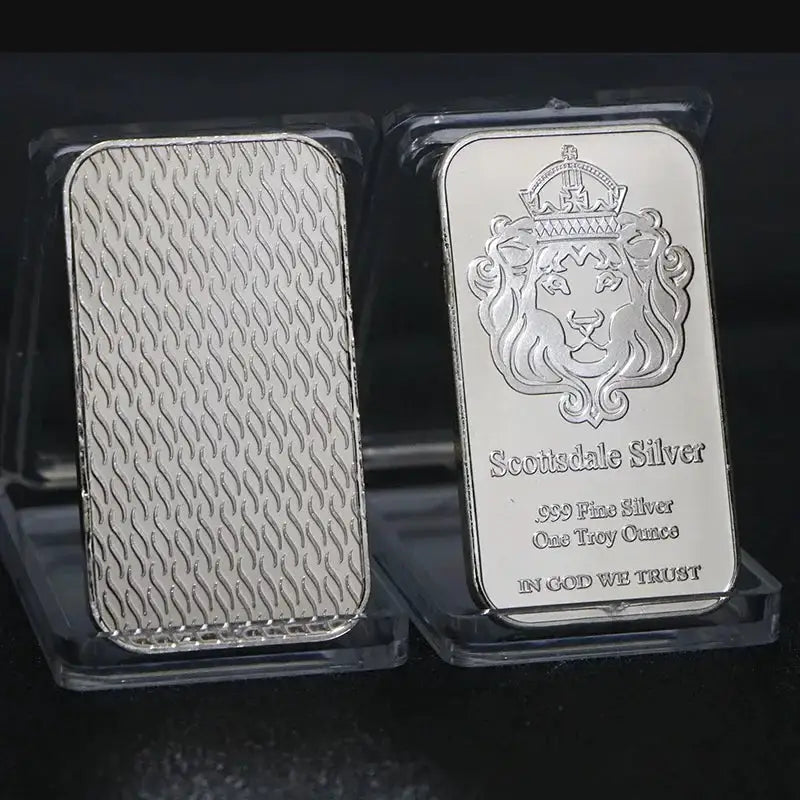1PCS Various countries Mint 1 Troy Ounce beautiful Various countries Silver Bullion Bar Replica Coins Collection copy gift