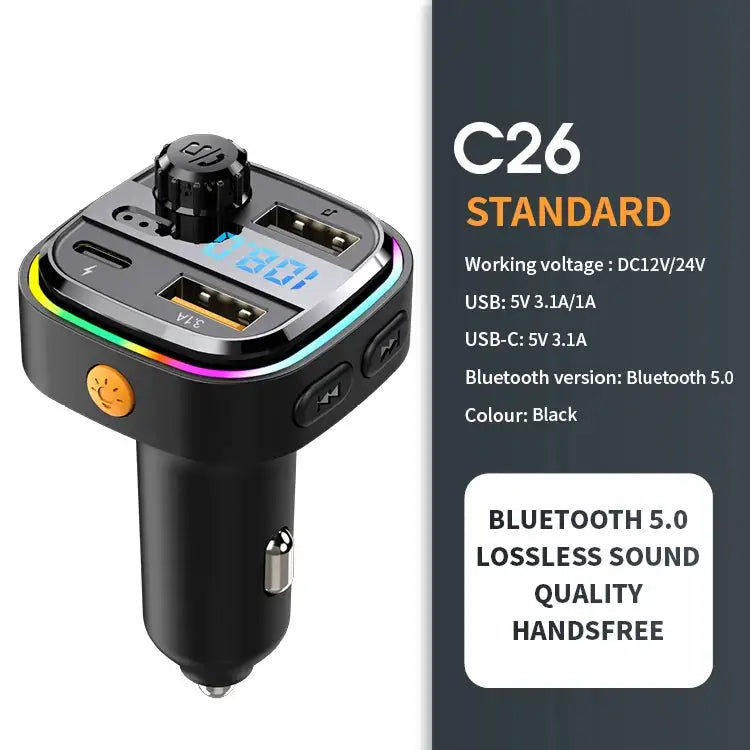 Bluetooth Car Transmitter - Fast Charge — product view 9