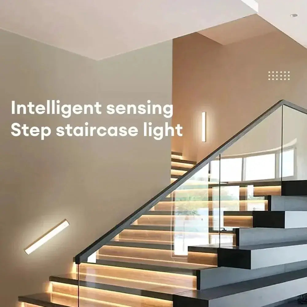 LED Bar Lights Type C Rechargeable Motion Sensor Night Light