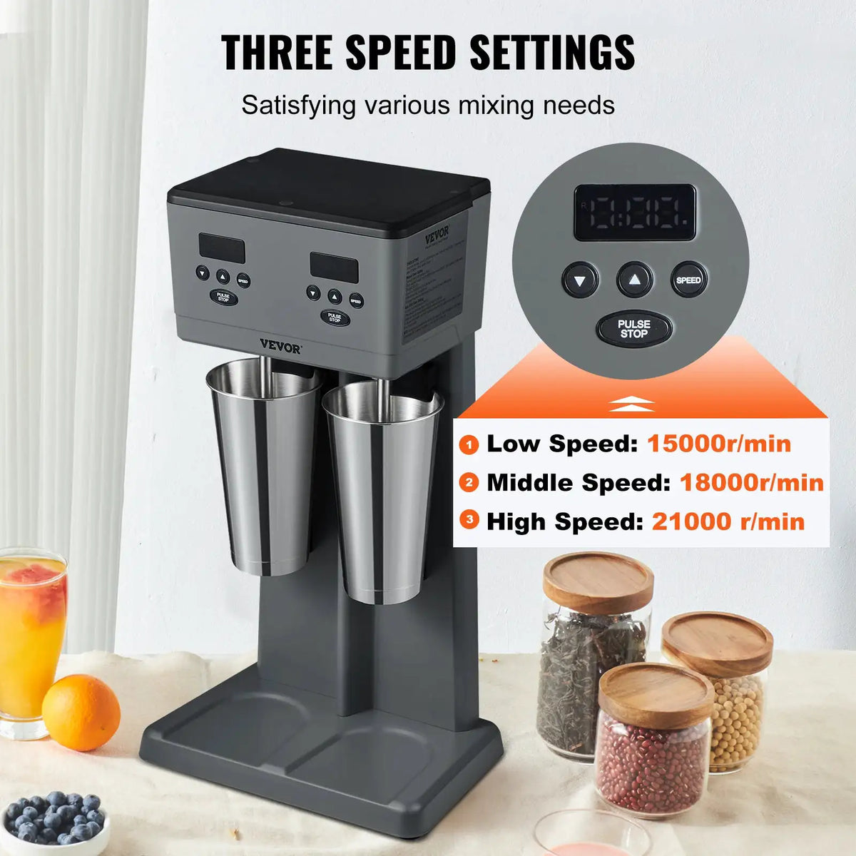 VEVOR Milk shake x Maker Electric Milkshake Machine Commercial — product view 5
