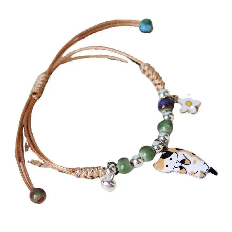 Korean Cartoon Animal Charm Bracelet Trendy Jewelry Gift