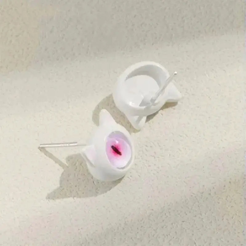 Kiss Jewelry Cute Monster Eyes Stud Earrings Trendy Kpop