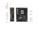 High-Speed Motherboard With And Support
