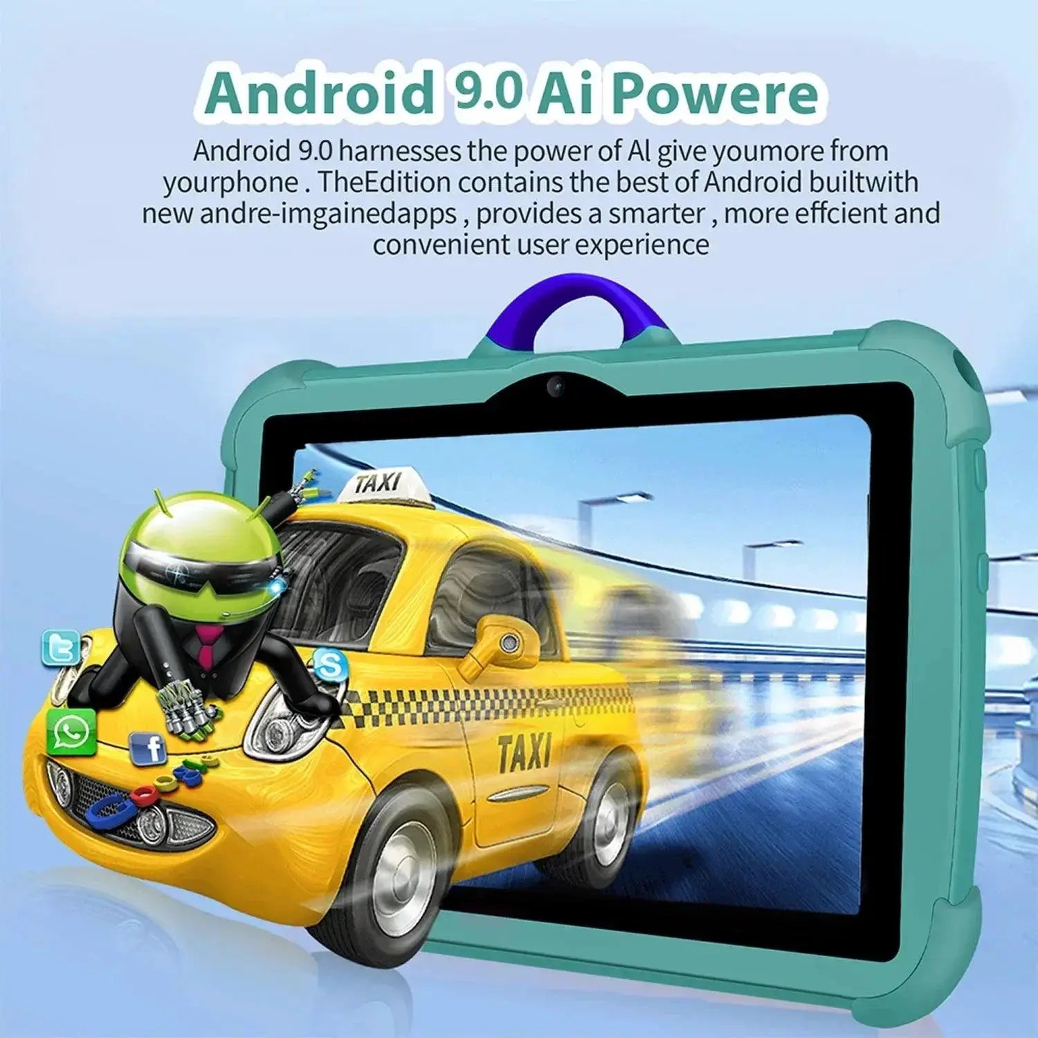 C8 Kids Learning Tablet 7 Inch Touchscreen 5G WiFi