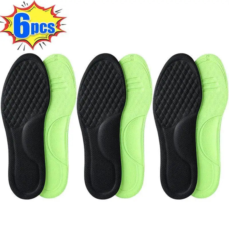 Ultimate Support Memory Foam Insoles for Comfort and Shock