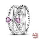 Luminous Firefly Ring Silver
