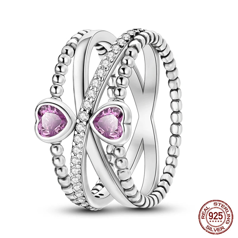 Luminous Firefly Ring Silver